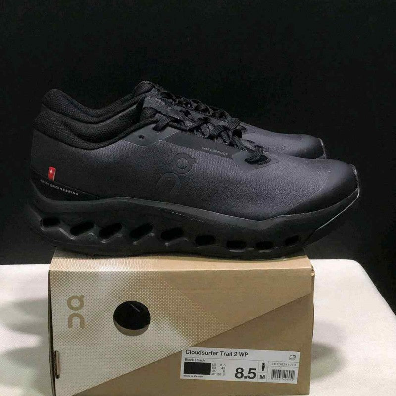ON Cloudsurfer Trail 2 Waterproof Black