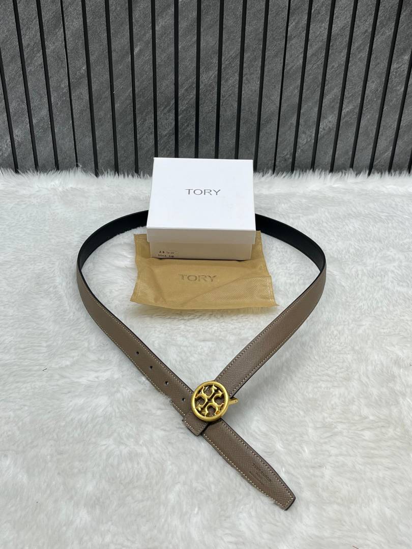 Tory Burcch 119Womans Belt With OriginalBox & DustCover