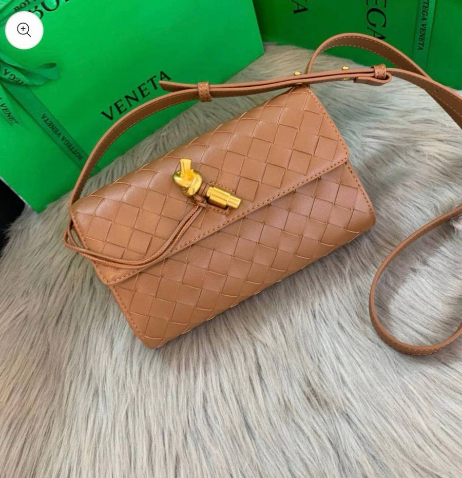 Bottega Veneta Andiamo Crossbody Bag With Original Box & Dust Cover