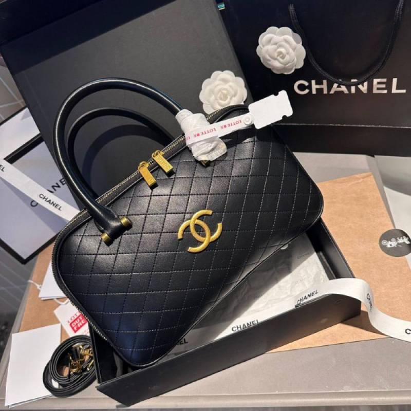 Chanel_Classic_Top_Handle_Premium_Bowling_Bag_With_Dust_Bag_&_Shoulder_Strap_(Black-967)