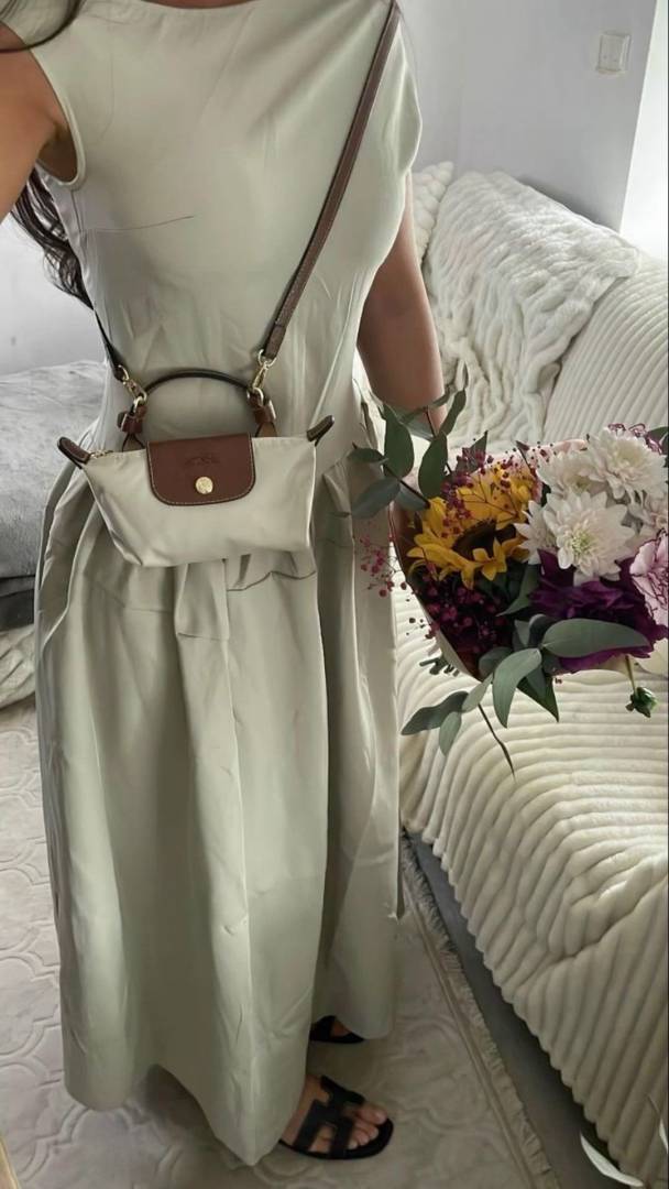 Longchamp Mini Crossbody Bag With Poly Bag