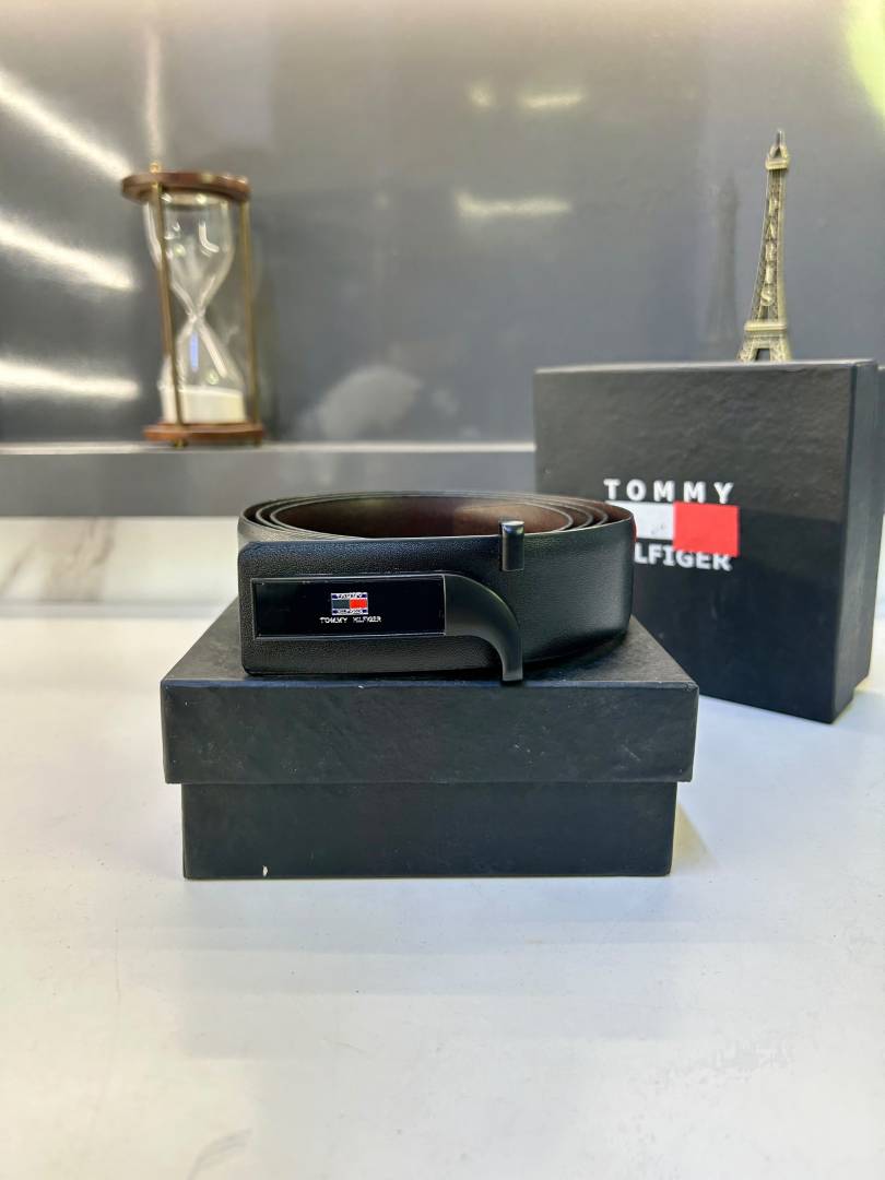 Tommy Hilfigar Black Belt Fa 736
