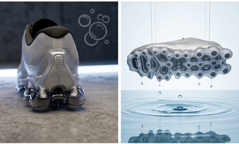 Nike AIR LIQUID MAX SILVER MESH