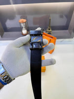 Lv_Loui_Vuitton White Black Belt Fa 1309
