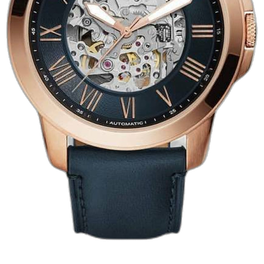 Fossil Grant Automatic blue brown blue