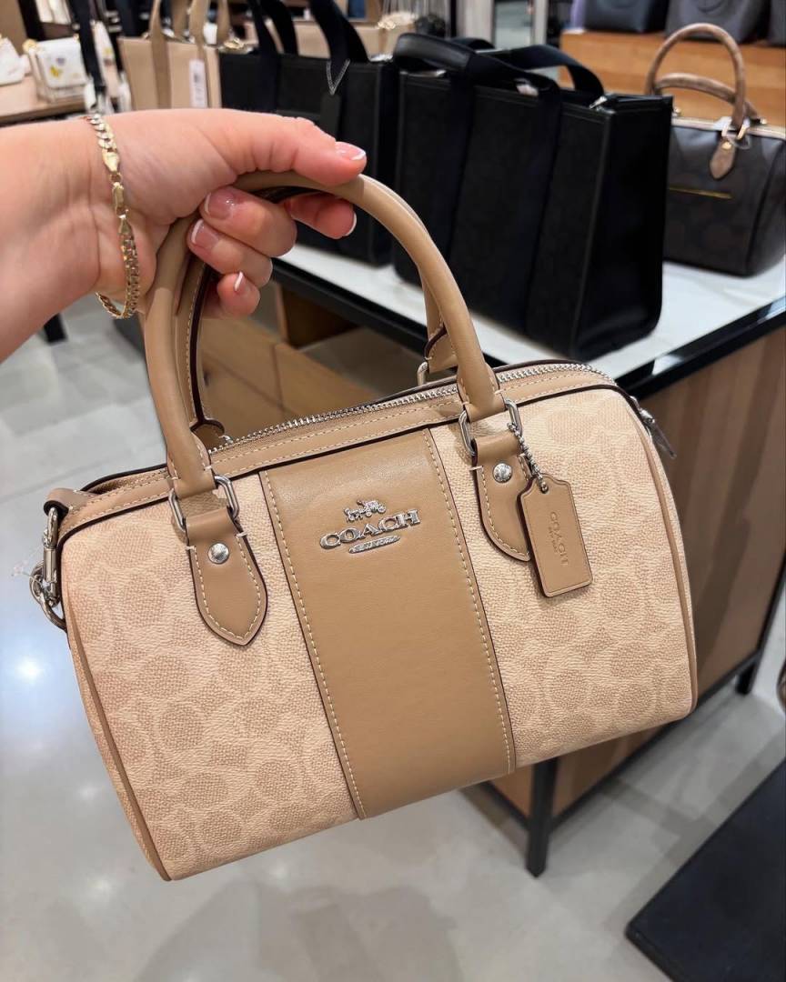 Coach Rowan Large Satchel With Original Box & DustCover