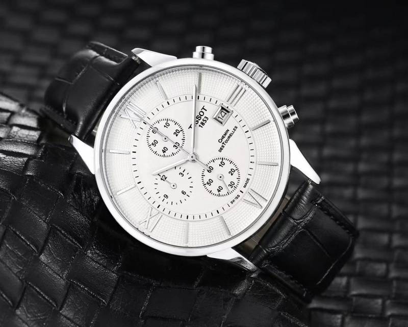 Tissot 1853 Chemin Black-Silver-White