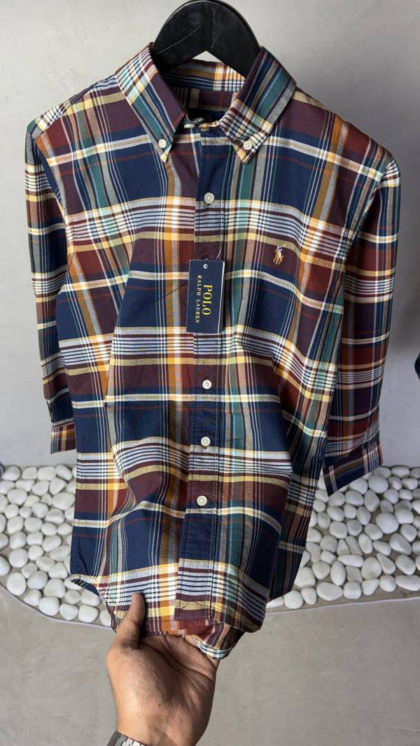 Ralph lauren (rl) premium check shirt 2001