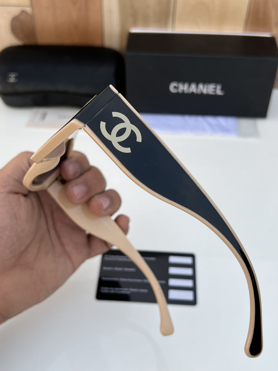 Chanel 1001 peach black