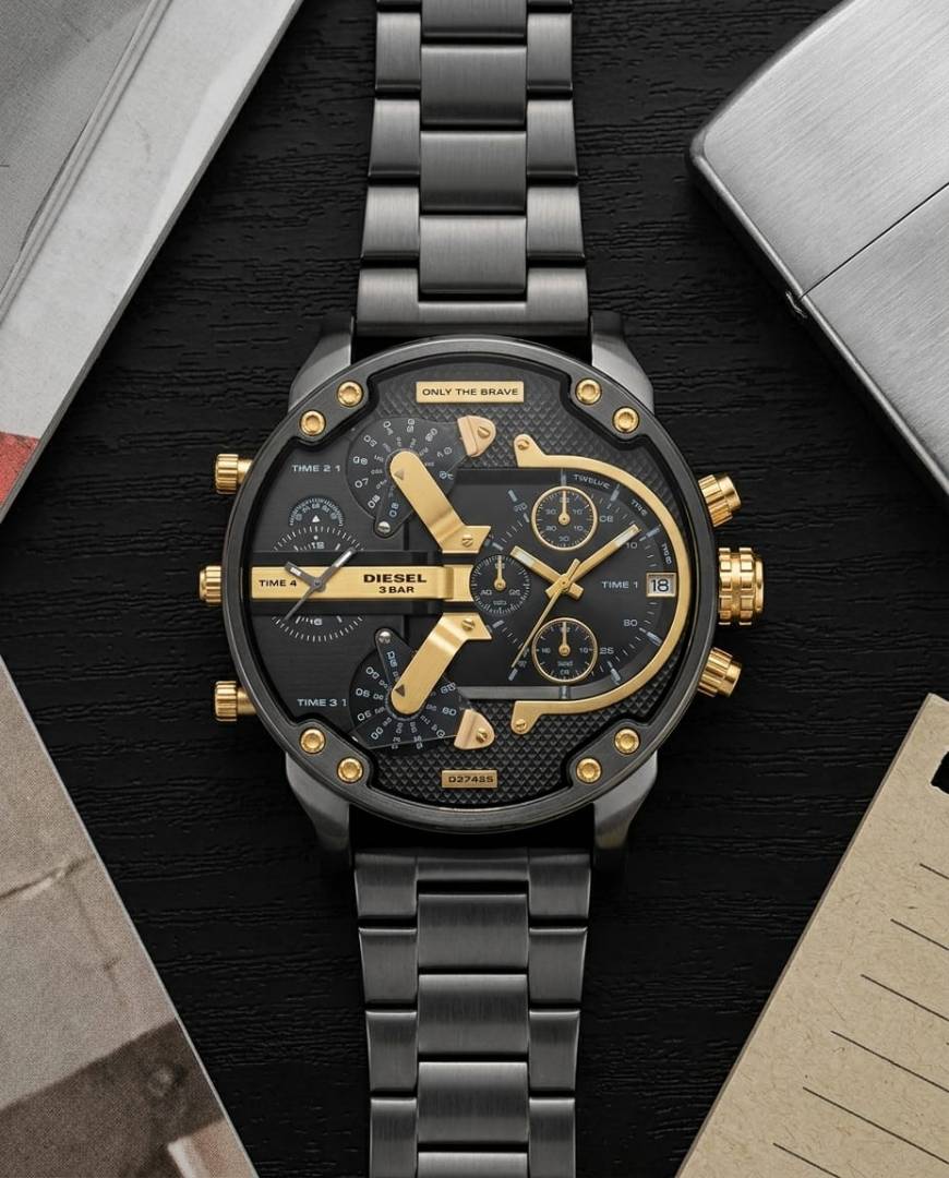 Diesel 3 Bar Big Dady Heavy Quality Black-Gold