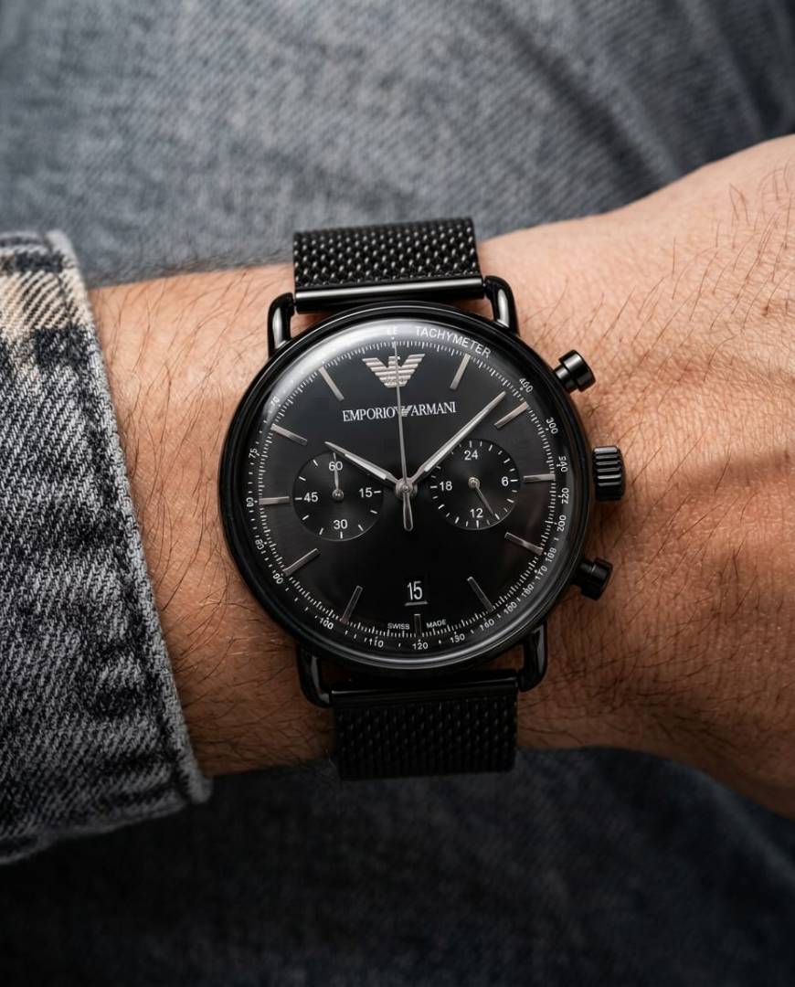 Emporio Arma_i Aviator Full Black