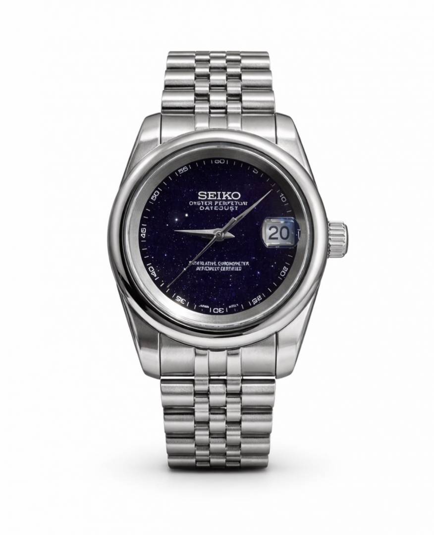 Seiko galaxy Dust Dark Blue Dial 119