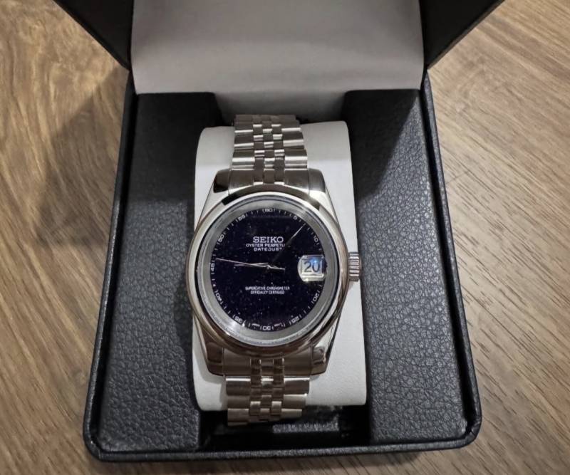 Seiko galaxy Dust Dark Blue Dial 119