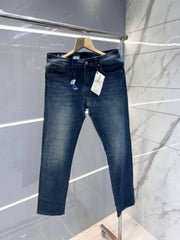 G Sta Green Shade Premium Imported Stretchable Lycra Fabric Straight Fit Denim with Embroidered Logo Sale Offer 2828