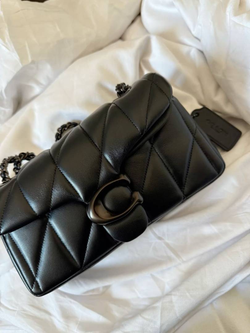 Coach Tabby 26 All-Black With Original Box & DustCover