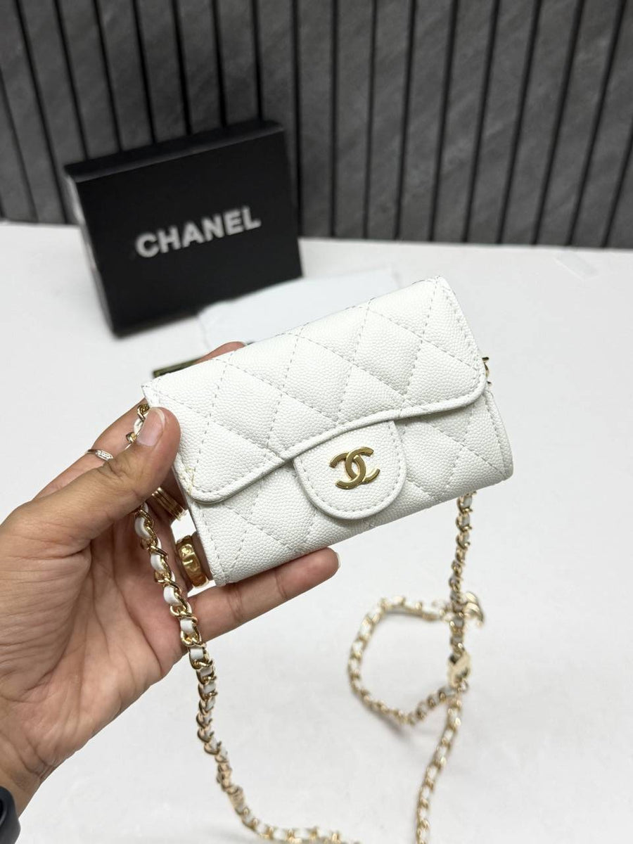 Chanel 03 Mini ChainWallet With OriginalBox DustCover Super Premium