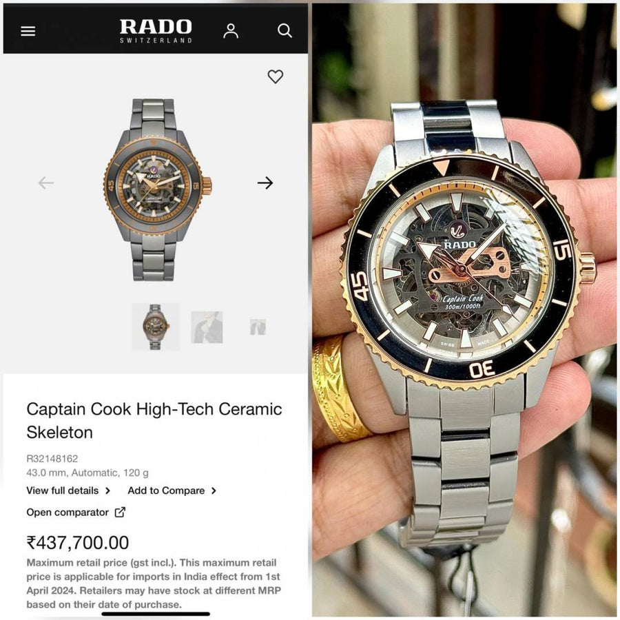 Rado ptain Cook HighTech Automatic