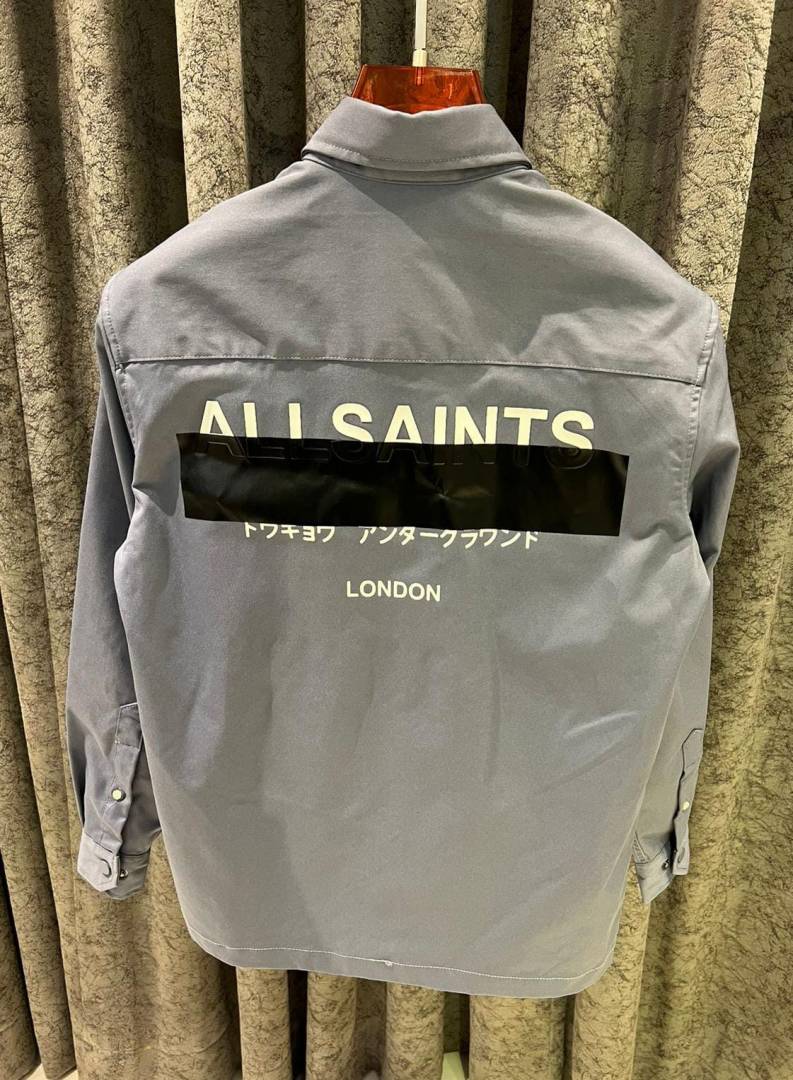 ALLSAINTS IMPORTED STORE ARTICLE SHIRT SKY BLUE