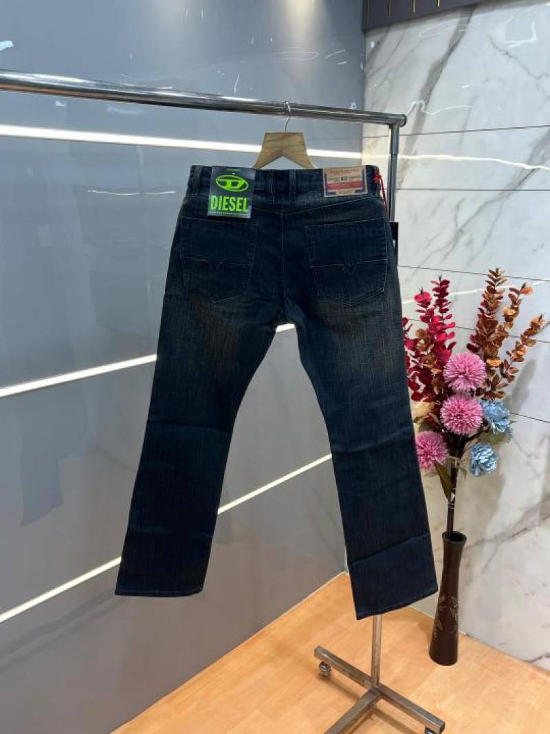 Diesel Green Shade Boot Cut Premium Imported Stretchable Lycra Fabric Denim 3753
