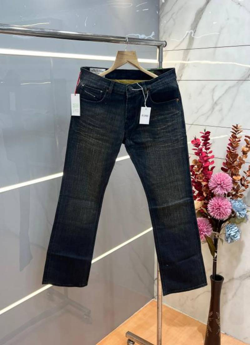 Diesel Green Shade Boot Cut Premium Imported Stretchable Lycra Fabric Denim 3753