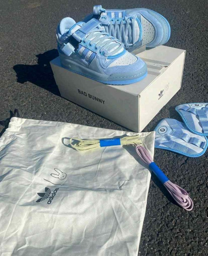 Adidas Forum Buckle Low Bad Bunny Blue Tint