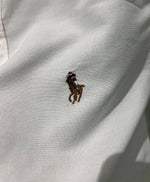 L xAUREN P OLO IMPORTED STORE ARTICLE SHIRT WHITE