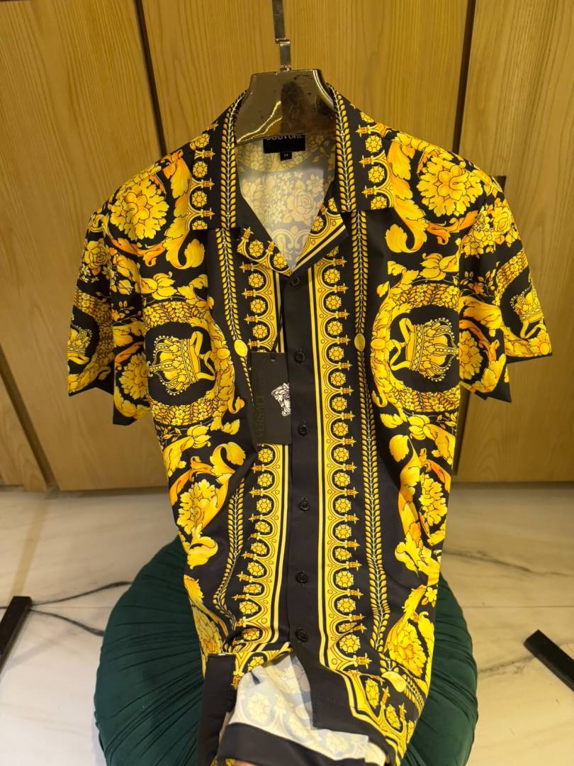 Versace IMPORTED STORE ARTICLE PREMIUM PRINTED SHIRT