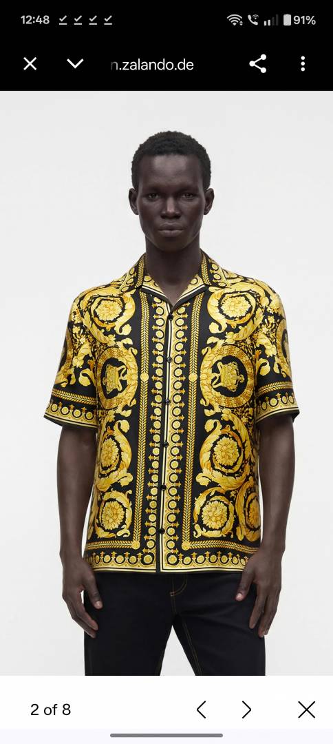Versace IMPORTED STORE ARTICLE PREMIUM PRINTED SHIRT