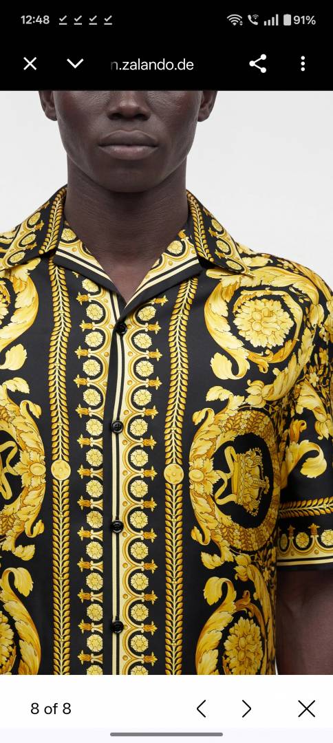 Versace IMPORTED STORE ARTICLE PREMIUM PRINTED SHIRT