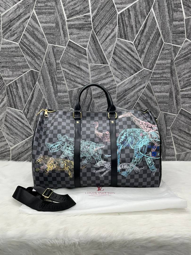 Louis Vuitton_Keepall_55_Premium_Duffle_With_DustCover