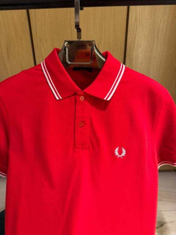 FRED PERRY IMPORTED STORE ARTICLE POLO T-SHIRxT