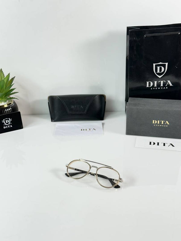 Dita 327 Gold Silver Frame