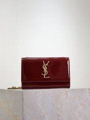 Ysl Kate Patent Shoulder Bag With OriginAuldoubleBox Highend