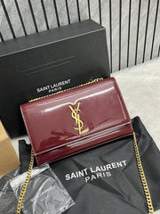 Ysl Kate Patent Shoulder Bag With OriginAuldoubleBox Highend