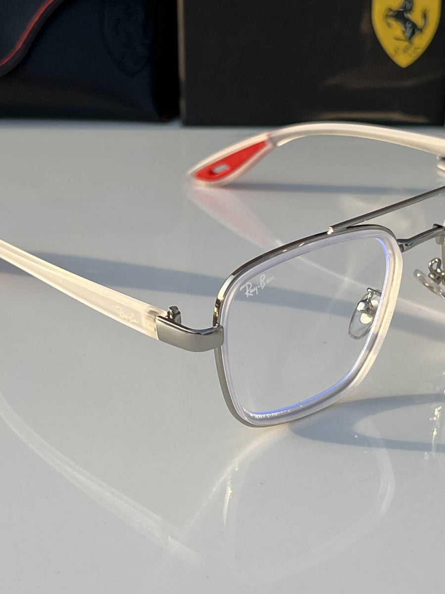 Rey ban 06 white plano