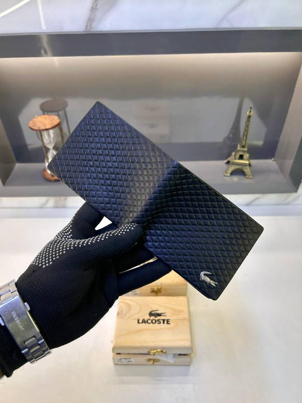 Lacoste Black Premium Wallet Fa 772