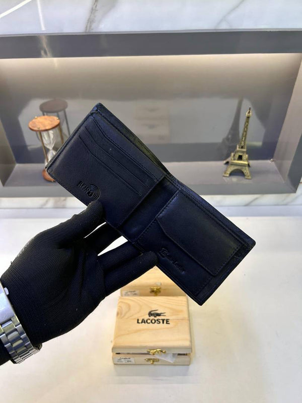 Lacoste Black Premium Wallet Fa 772