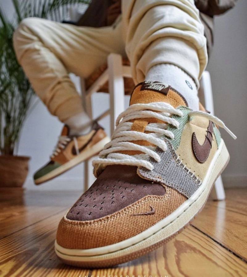 Nike Air Jordan 1 Low Voodo X Zion