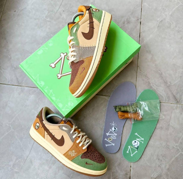 Nike Air Jordan 1 Low Voodo X Zion