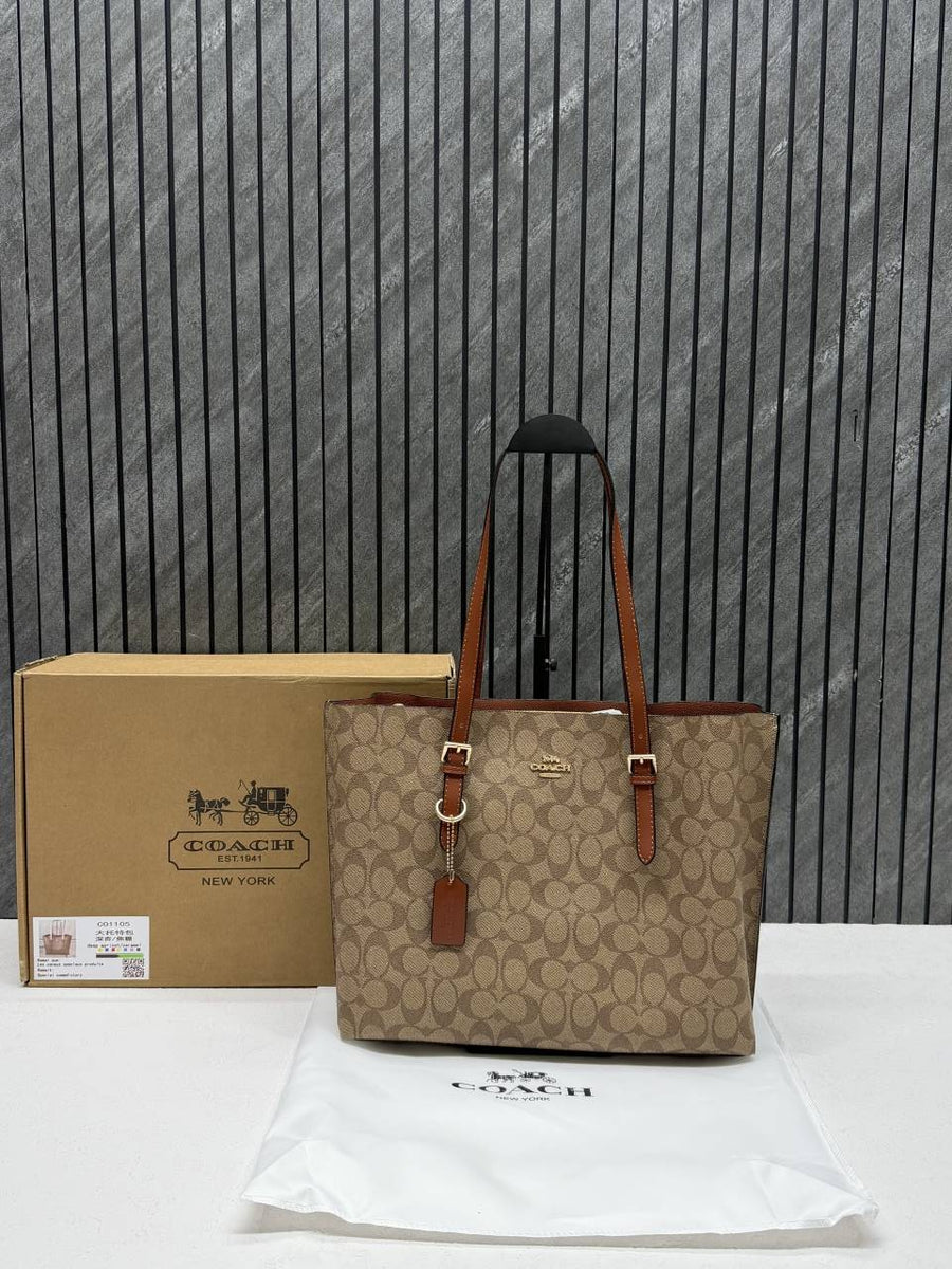 Coach Mollie Large Tote With OriginalBox & DustCover Super Premium Quality