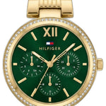 Tommy Hilfiger Sophia multi-function Gold Green Dial