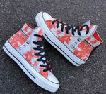 Dungeons & Dragons x Converesee. Chuck Taylor All Star High Egret Red