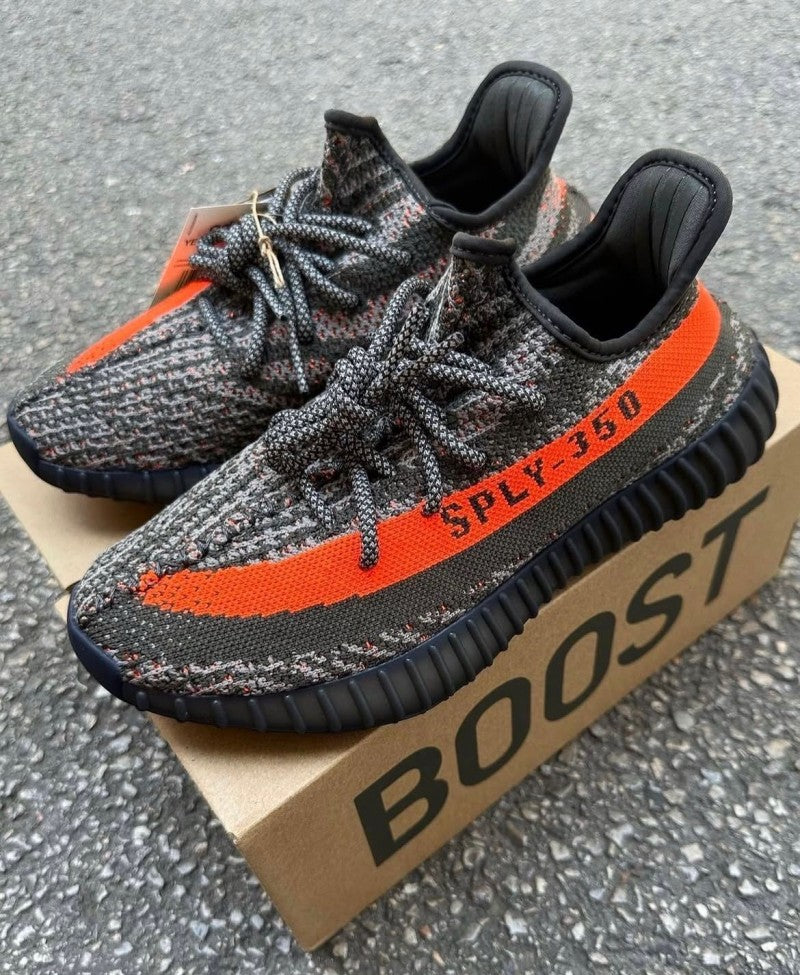 Adidas Yeezy Boost 350 V2 Carbon Beluga SEMI UA With All Accesories