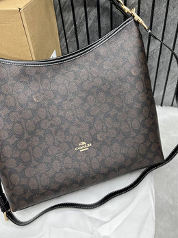 Coach_Laurel_Hobo_Tote_Large_Size_With_OriginalBox_DustCover_Keychain_Highend