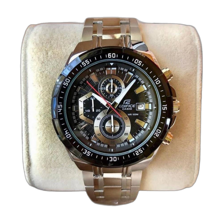 Casio Edifice Efr539 Silver-Black
