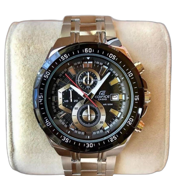 Casio Edifice Efr539 Silver-Black