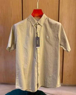 Ralph LAUREN POLO STORE ARTxICLE IMPORTED leelan fabric SHIRT