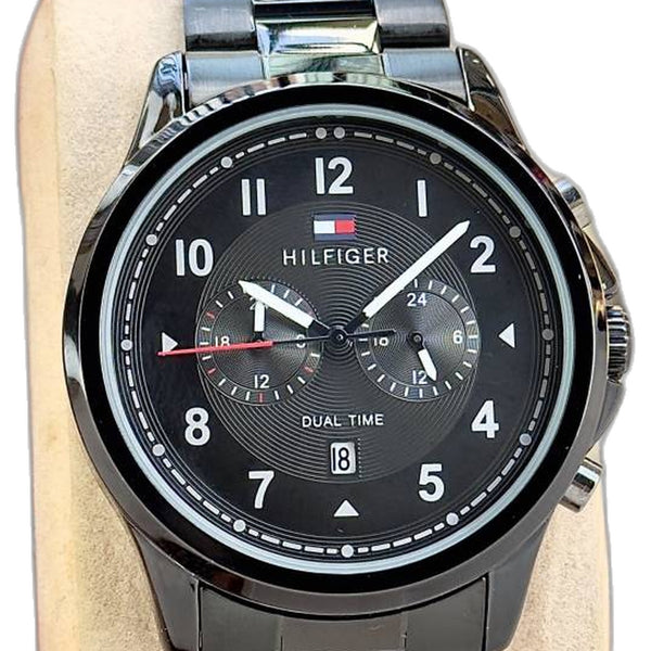 Tommy Hilfigee_r Dual Time Full Black