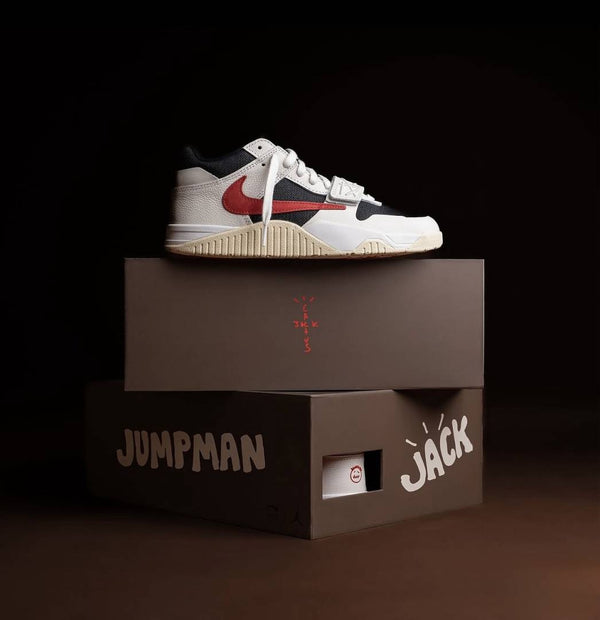 Nike AIR JORDAN JUMPMAN JACK TRAVIS SCOTT UNIVERSITY RED