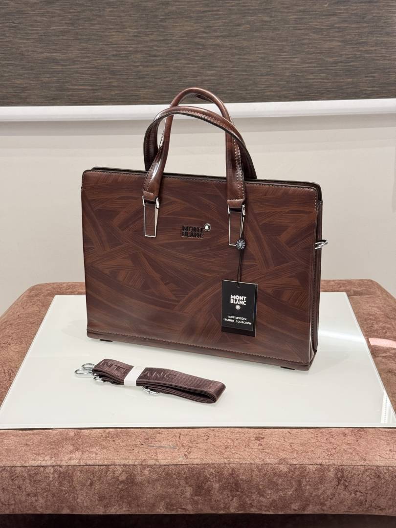 Mont Blanc Premium Laptop Bag X Office Bag M610 Khaki